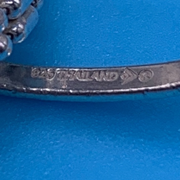 Silpada HTF Sterling Dot Dash Chain & Sterling 4-Way Reversable Floral Pendant - Picture 8 of 12